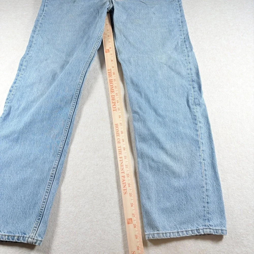 Levi's 501 USA Vintage 36x32 Light Wash Button Fly Straight Leg Jeans